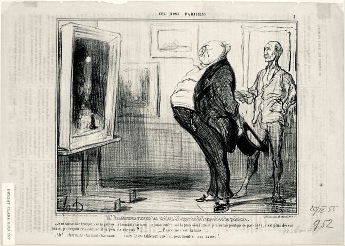  奥诺雷·杜米埃 Honore Daumier ——参观车间